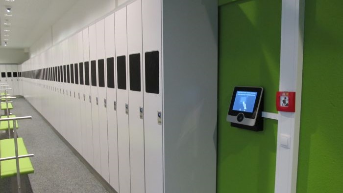 Lockers for Spa and Fitness Facilities - RFID Temporary-Use | MetraModo