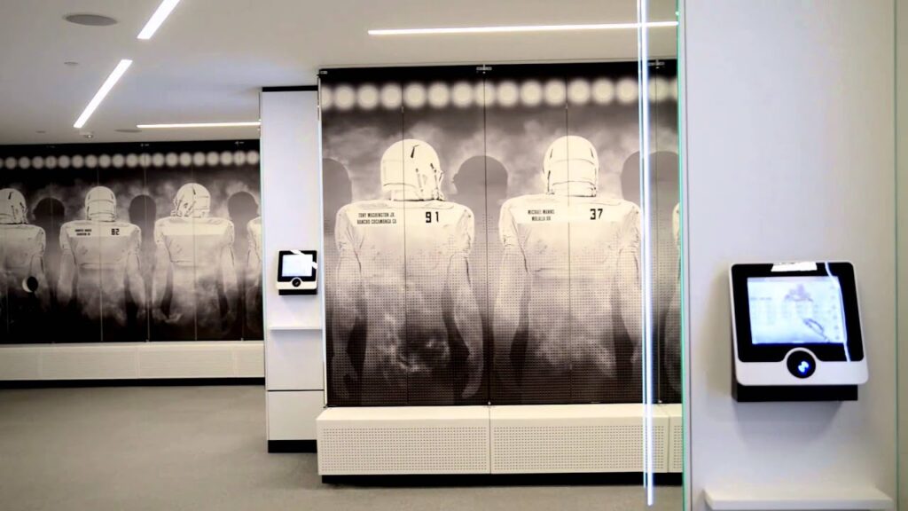 Athletic Lockers Assigned with Keycard access