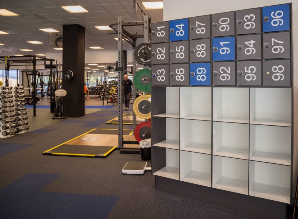 Fitness Lockers for Smartphone Storage - RFID