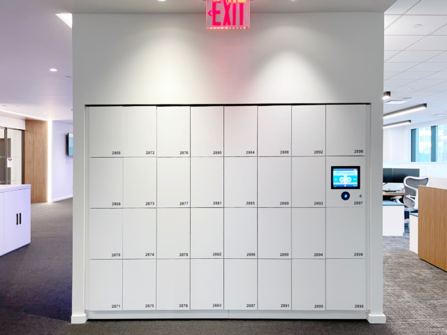Locker Wall Partition