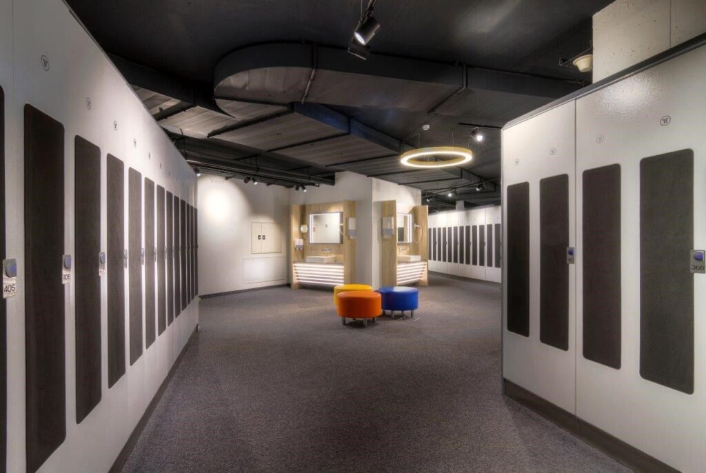 Fitness Rental Lockers with Smart Card Access