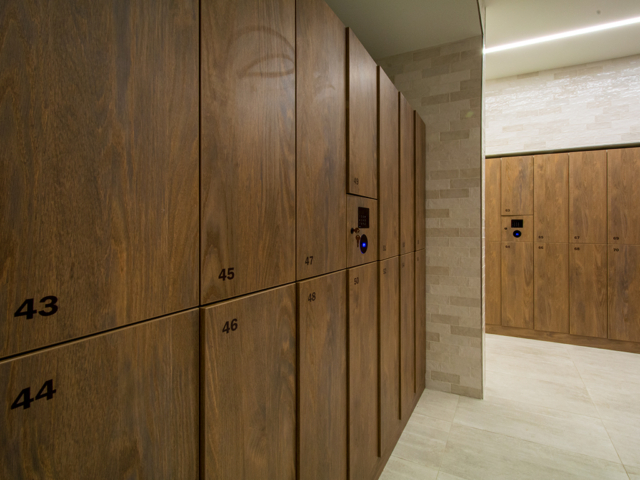 Workplace Locker Room