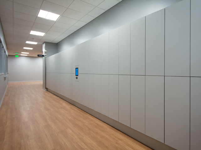 Two Column Smart Locker Wall
