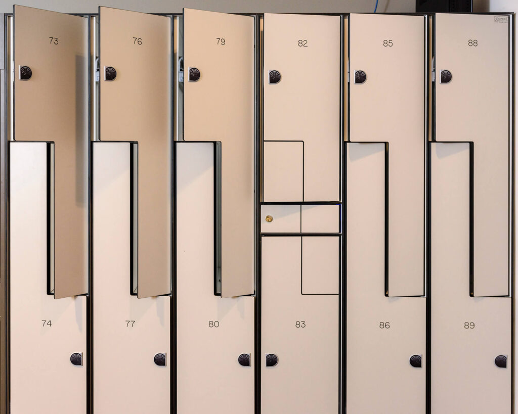 Z Lockers with RFID Access