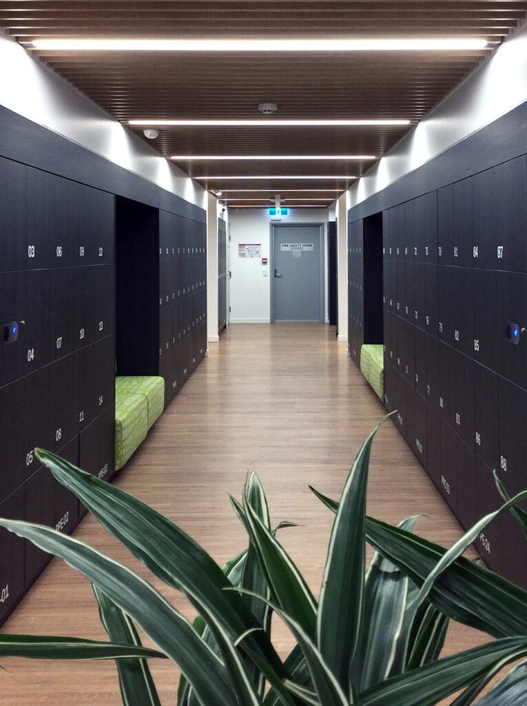 Personal Storage Lockers for Agile Offices - Smart Cards - Wifi