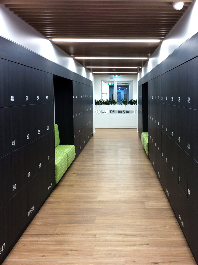 Day Use Lockers for Corporate Hoteling - Smart