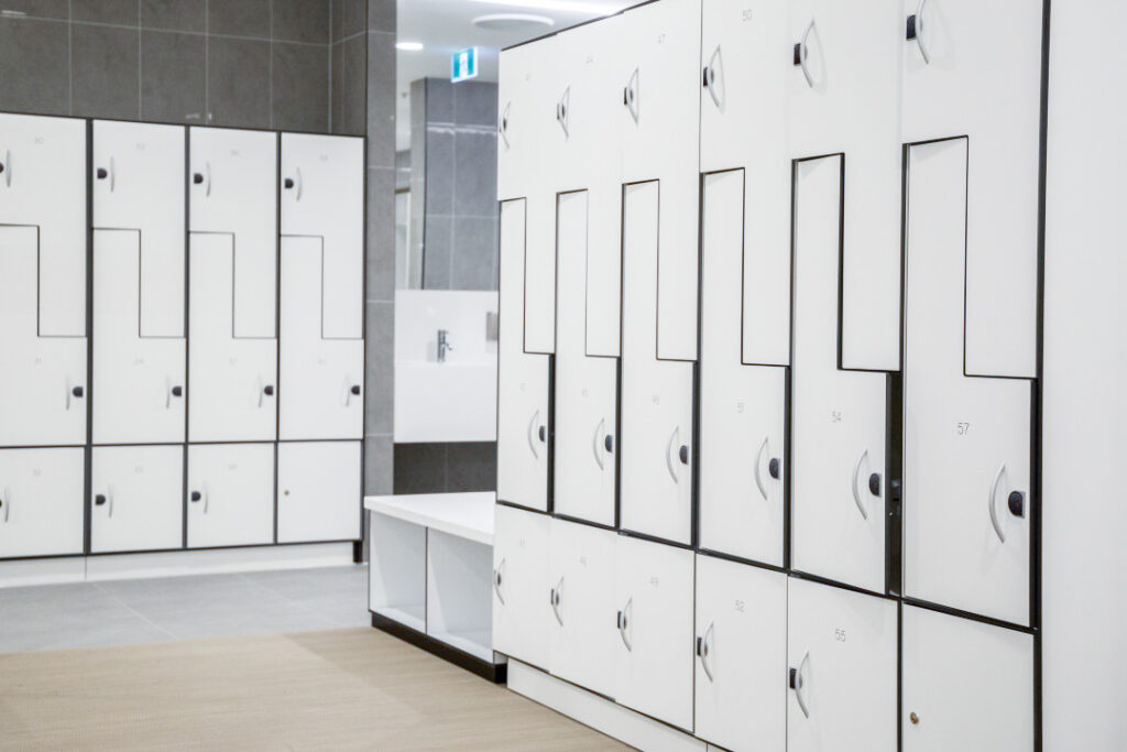 Spa Lockers with Metra Modo Locks - Wifi Access