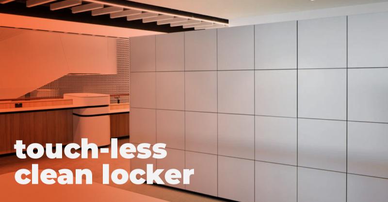 Touchless RFID Lockers