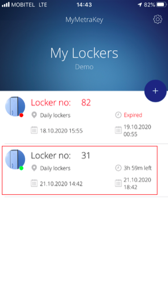 Mobile App - MyMetraKey