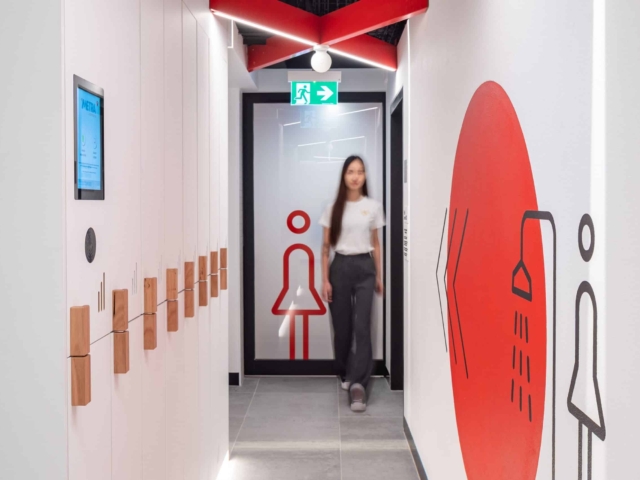 Custom graphics on Lockers with Touchscreen locks